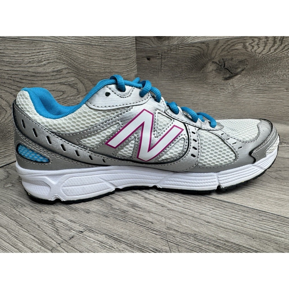 Women's New Balance 470 V4 Gray White Blue Wide Running Shoes / W470SP4 / Size 8 - Picture 7 of 11